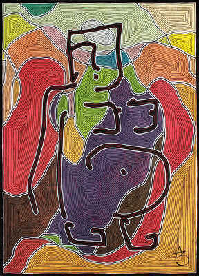 Забиронин Андрей Николаевич. Идея наброска ню